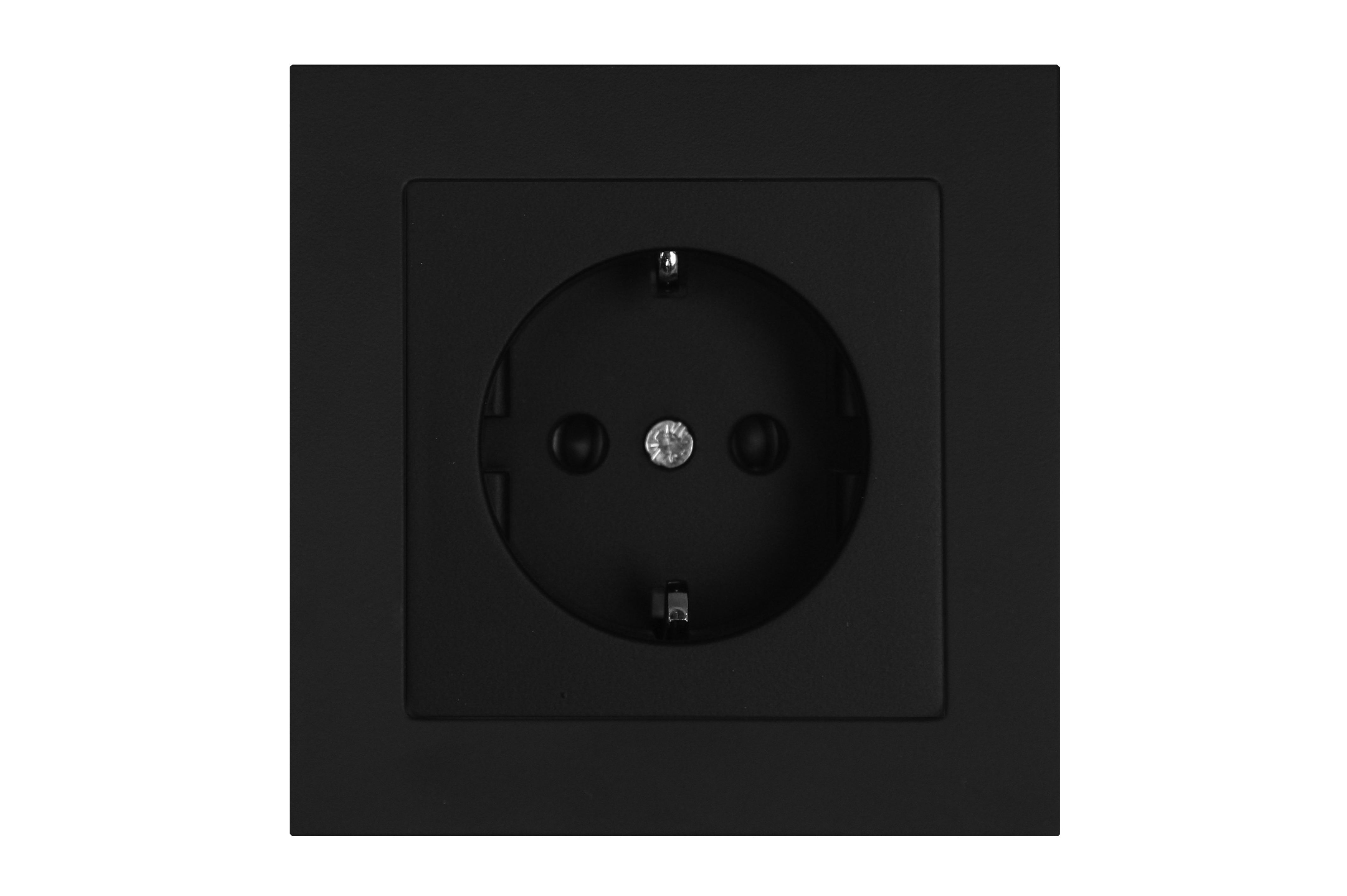 16A. 250V~ SCHUKO® lizdas su įžeminimu "Profi", be rėmelio.  IKL16-204-01.SWM
