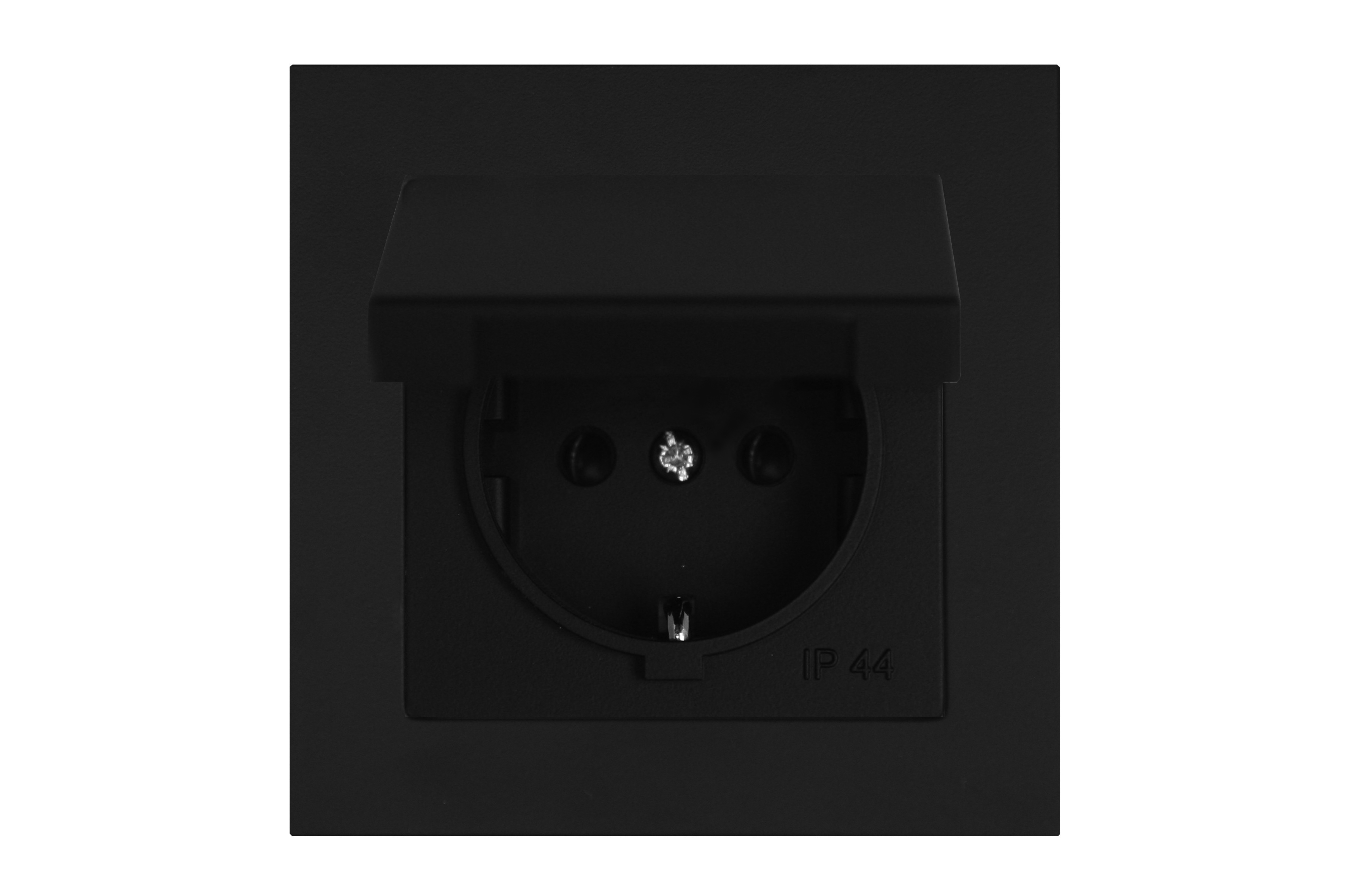 16A. 250V~ SCHUKO® lizdas IP44 "Profi", be rėmelio.  IKL16-208-01.SWM